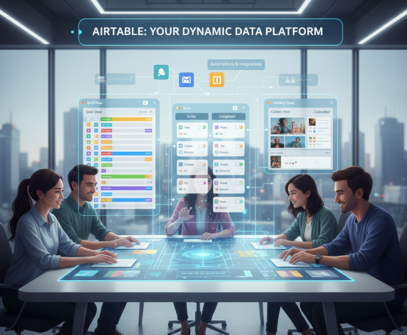 Airtable: Más que una Hoja de Cálculo, una Base de Datos Colaborativa